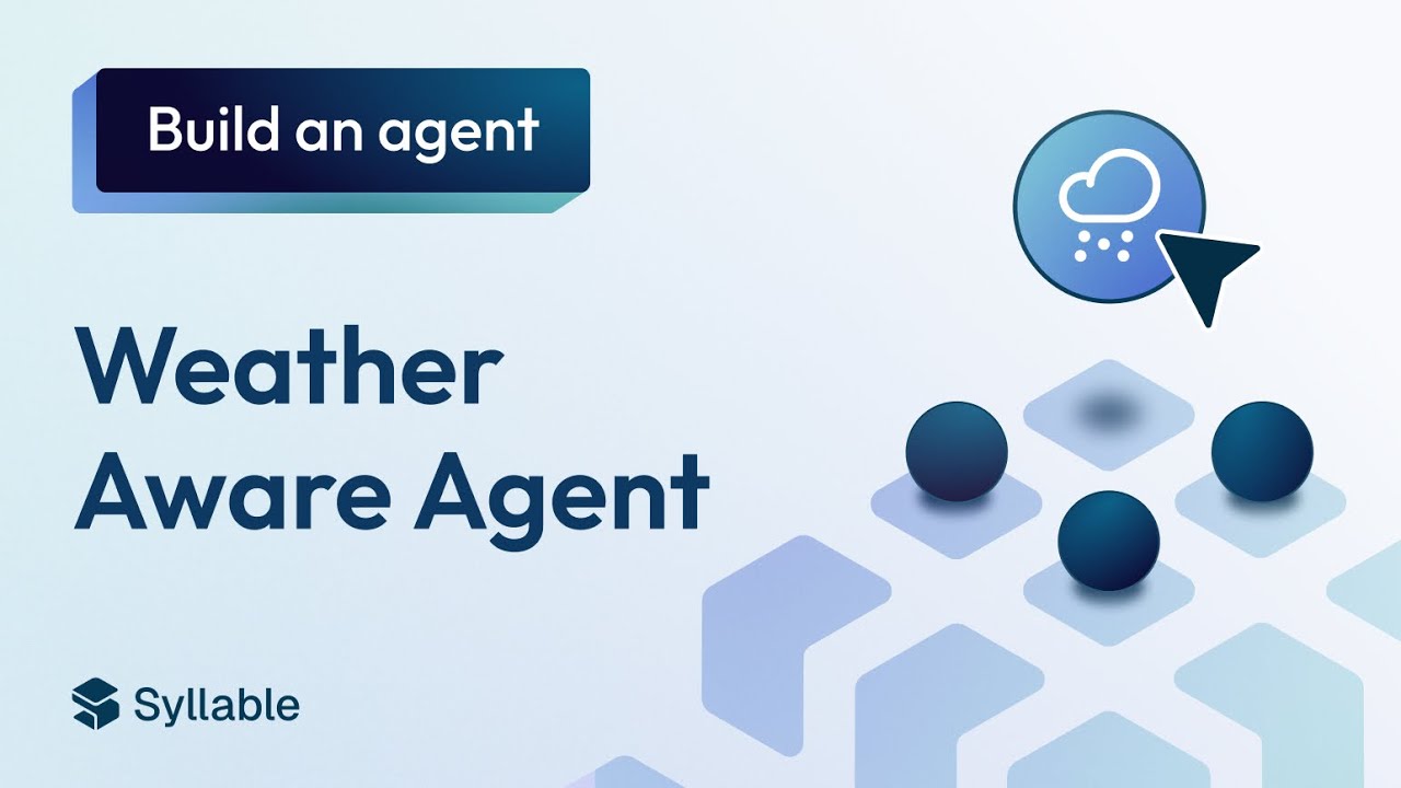 Create an AI Weather Agent