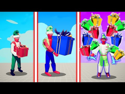 EVOLUTION OF ULTIMATE PRESENT ELF | TABS - Totally Accurate Battle Simulator