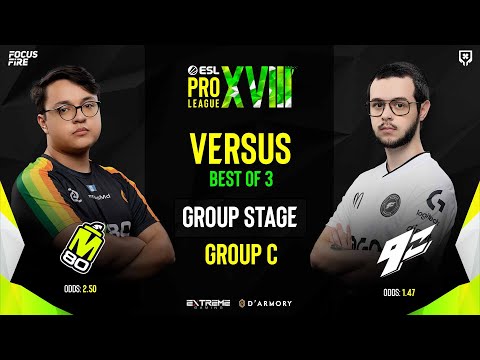 M80 vs 9z Team [BO3] | GROUP C DAY 3 | ESL Pro League S18 [ENG/FIL]