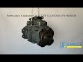 Видеообзор Насос гидравлический в сборе без PTO Kawasaki K3V112DTP LQ10V00011F3 Handok