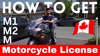 How to get Motorcycle license in CANADA || M1,M2,M || my new bike Price
