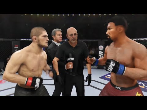 Khabib vs. Genghis Khan - EA Sports UFC 3