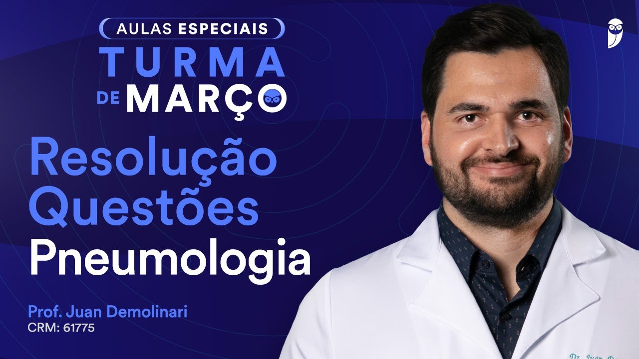 Resolução de Questões de Pneumologia da provas de Residência Médica