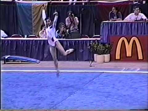 QF 1993 American Cup   Vanda Hadarean ROU FX