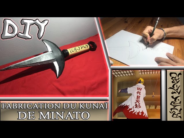 Vídeo relacionado con Kraja Ninja Kunai Minato, Konoha Konohagakure plastik Minato Cosplay Acessorio Minato (Kunai Minato)