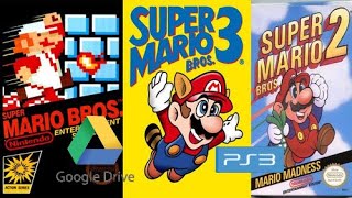 ✅ Super Mario Bros TRILOGIA [NES] [PS3/PKG] (VIDEO HD + GAMEPLAY) ✅