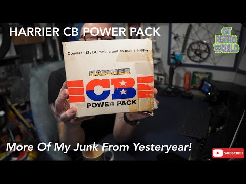 Harrier CB Power Pack Reminiscing and Geoff GM8OFQ From The Orkney Islands Blowing Smoke!