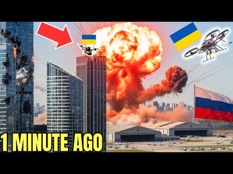 97 Ukrainian Drones STRIKE Moscow's $1,250,000,000 Helicopter Base — Then THIS Happened |Russian War