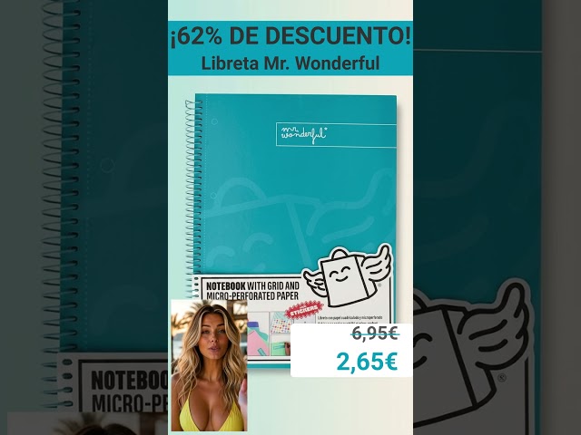 Vídeo relacionado con Mr. Wonderful - Libreta A5 con squishy Hello Kitty - Chase your dreams, they know the way