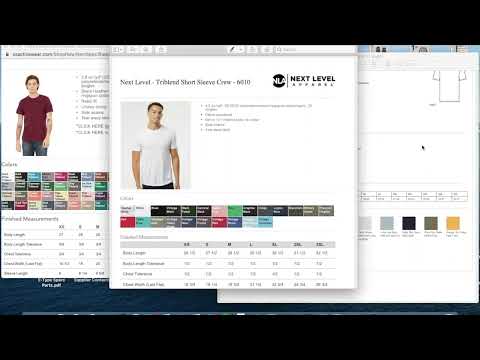 How Using Spec Sheets Can Make Ordering Custom Apparel EASY!