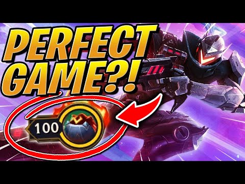 100 HP -THE PERFECT GAME AGAIN?! OP Team in TFT Set 3 Galaxies | Teamfight Tactics League of Legends