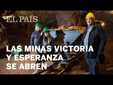 Antiguos trabajadores de la mina hablando sobre sus esperiencias - Reportaje del ElPais