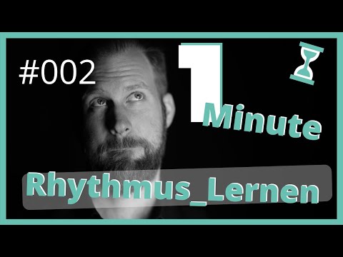 [1 Minute Rhythmus Lernen] |002|