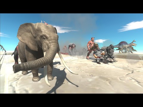 Dinosaur Race 140 - Animal Revolt Battle Simulator