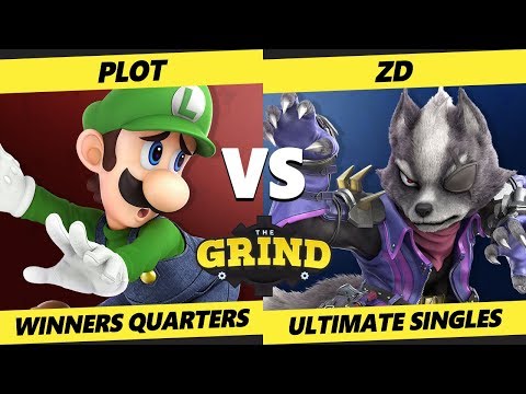 Smash Ultimate Tournament - Plot (Luigi) Vs. ZD (Wolf) The Grind 112 SSBU Winners Quarters