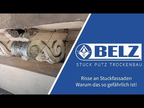 Risse an Stuckfassaden - Warum das so gefährlich ist | Stuckarbeiten an Fassadenschäden in Köln Bonn