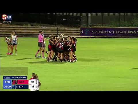 West's Emma Kilpatrick kicks after-the-siren matchwinner - Rd 1 Hostplus SANFLW League