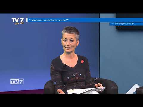 Tv7 con Voi del 19/4/2019 - Pensioni quanto si perde? (2 di 3)
