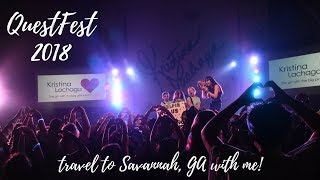 Travel to Savannah, GA with ME - QuestFest 2018 | VLOG | CONCERT | EXPLORING