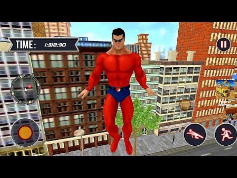 Grand Superhero Flying Robot : City Rescue Mission Iron Robot City Rescue Mission 6