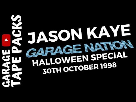 Jason Kaye | Garage  Nation | The Halloween Special | 30th October 1998 | Garage Tape Packs