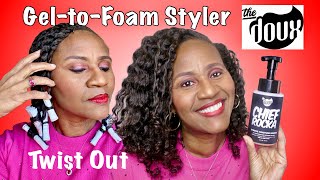 The DOUX's NEW Chief Rocka Extreme Moisture Mousse | Twist Out on 3C Hair