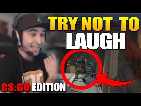 TRY NOT TO LAUGH CSGO VERSION 5 - HUGE FUNNY FAIL