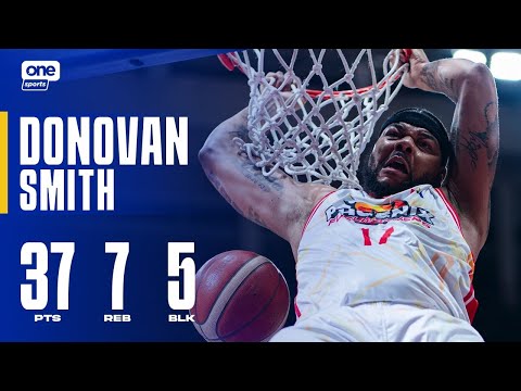 Donovan Smith SURGES with 37 PTS for Phoenix 💥 | PBA SEASON 49 COMMISSIONER'S CUP | HIGHLIGHTS