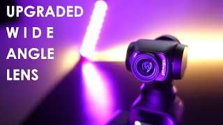 Ulanzi OP4K Upgraded Wide Angle Lens for Osmo Pocket (Freewell Clone) Review