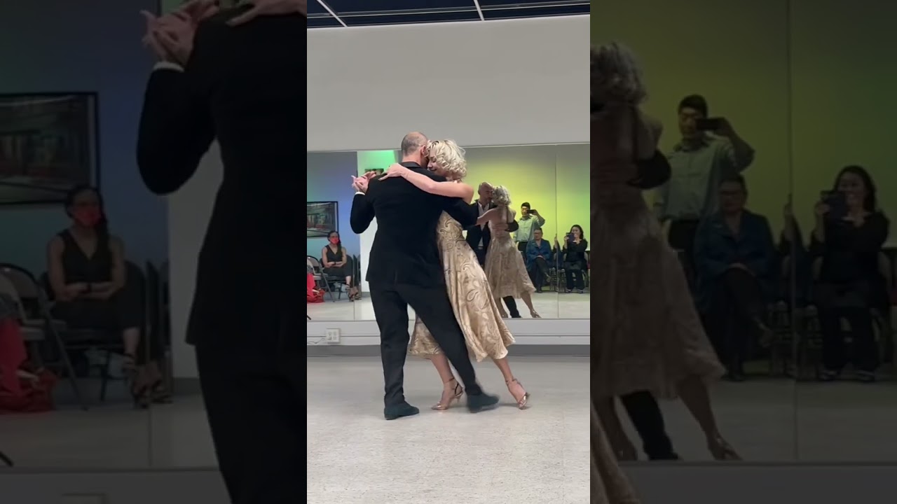 Eleonora Kalganova & Terik Marroushi. Tango Vals. El Yeite Milonga. Washington DC. January 2023