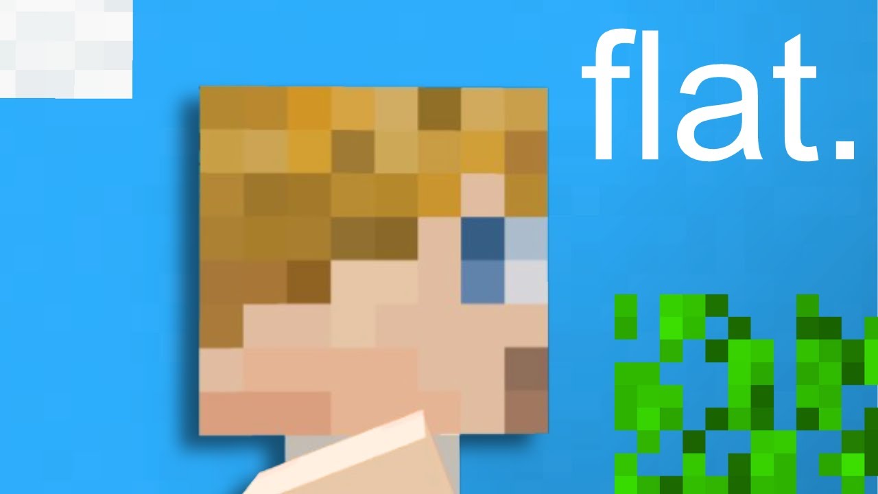 I Survived 50 Hours in 2D (Ryan Trahan Minecraft)