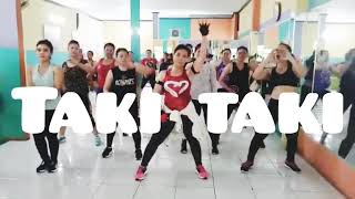 Download lagu Zumba ' TAKI TAKI' by Dj Snake ft Selena gomez//with Uki tea, juwita studio, BEKASI mp3 Download lagu Zumba ' TAKI TAKI' by Dj Snake ft Selena gomez//with Uki tea, juwita studio, BEKASI mp3