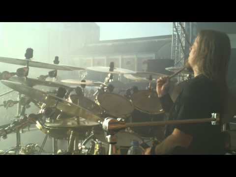 Pearl Artist Fredrik Andersson/Amon Amarth Drum Cam Tuska 2011 - Doom Over Dead Man