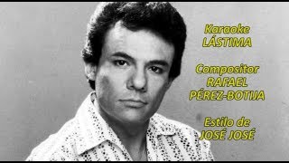 Mi Karaoke - Lástima - José José