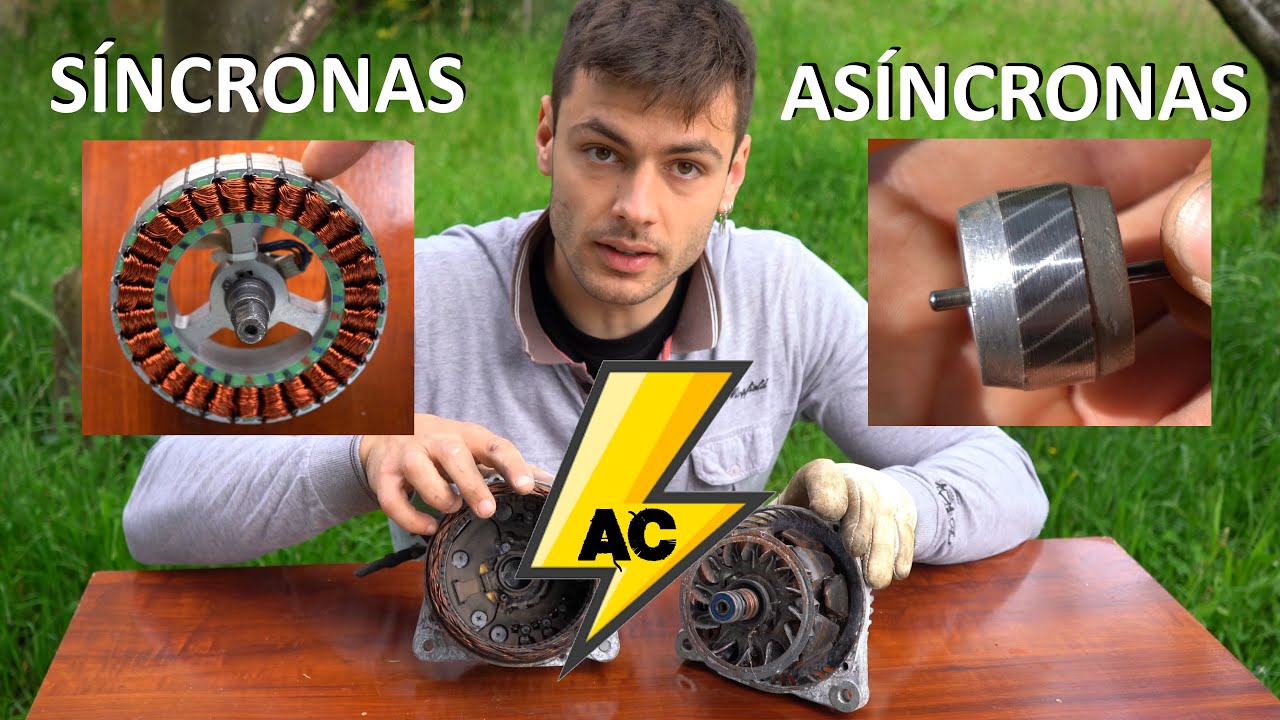 MÁQUINAS DE CORRIENTE ALTERNA - MOTORES Y GENERADORES