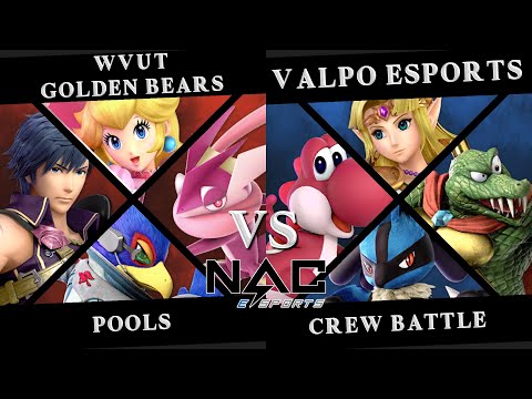 NACE SSBU Fall Cup 2020, Crew Battle Pools | WVUT Golden Bears vs Valpo ESports