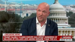 MSNBC: DEADLINE WHITE HOUSE - MARCH 5, 2025 - TRUMP CUTS UKRAINE INTEL AND JOBS AT VA