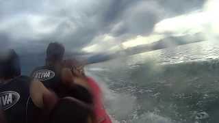 preview picture of video 'Banana Boat na Praia da Pinheira'