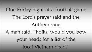 Travelin&#39; Soldier by the Dixie Chicks w/ lyrics