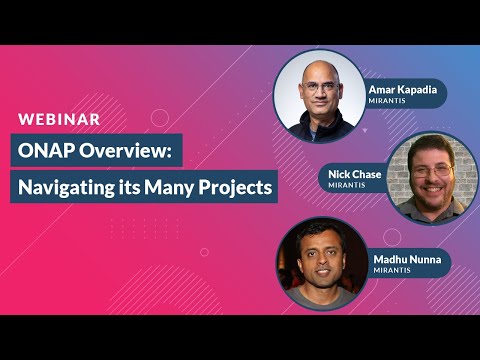 ONAP Overview: Navigating its Many Projects