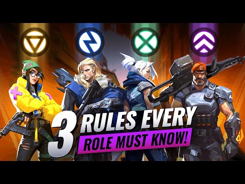 3 MUST-KNOW RULES For EVERY AGENT ROLE! - Valorant Guide