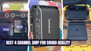 5 Best 4-Channel Amp for Sound Quality 2026: Top Picks for Clean, Loud Audio