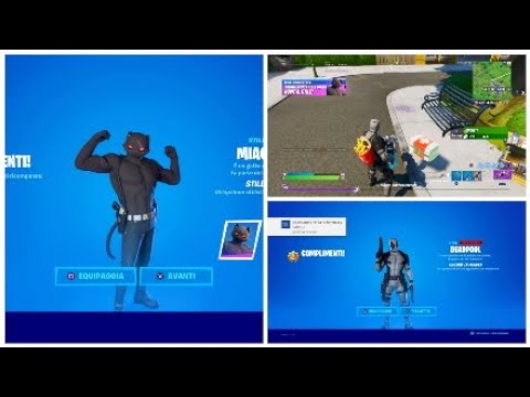 Sblocco i due stili di DEADPOOL x force e MIAOSCOLO ombre