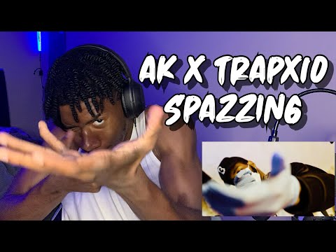 (67) AK x Trapx10 - Spazzing (Music Video) AMERICAN REACTION #UKDRILL
