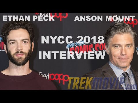 Ethan Peck and Anson Mount Talk 'Star Trek: Discovery' Season 2 At NYCC 2018 Press Roundtable