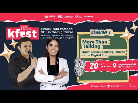 K-Fest - More than Talking: How Public Speaking Thrives in the Digital Era