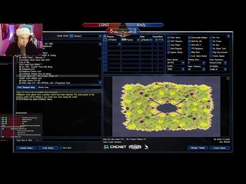 Andy vs LGND | Best of 9 | Red Alert Yuri's Revenge Showmatch