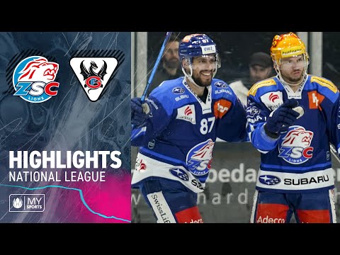 ZSC Lions vs. Fribourg 3:2 n.V. – Highlights National League | Halbfinal, Spiel 2