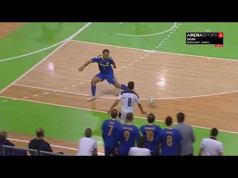 FUTSAL, BIH - SRBIJA: Gol Marka Pršića za vođstvo Srbije / 14.03.2021.