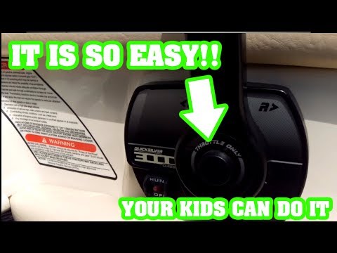 Easiest way to remove Quicksilver 3000 handle. SO EASY!!!